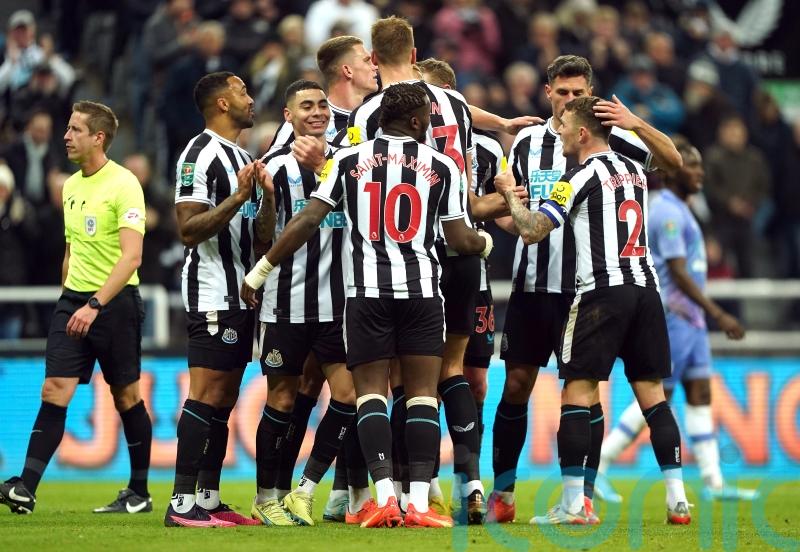 Newcastle into Carabao Cup quarter-finals with win over Bournemouth