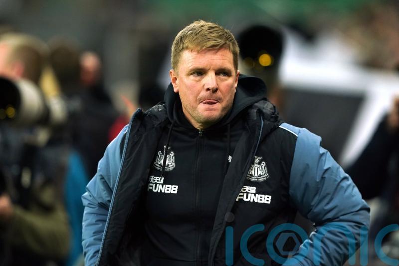 Eddie Howe not looking at table as Newcastle resume in third place