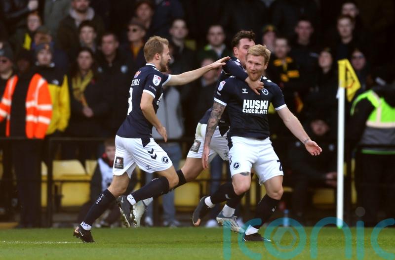 Andreas Voglsammer and Zian Flemming on target as Millwall beat 10-man Watford