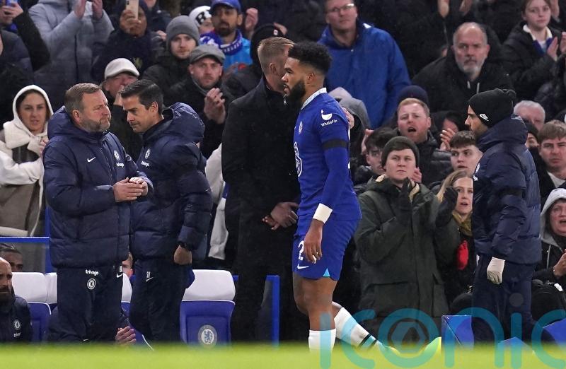 Graham Potter hoping for good news after Reece James suffers fresh injury scare