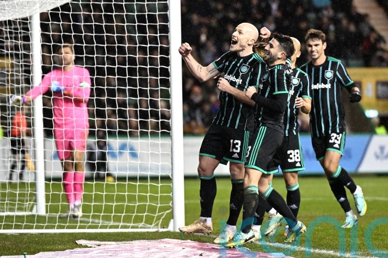 Aaron Mooy opens Celtic account with brace as they ease past Hibernian