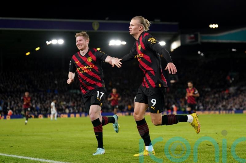 Erling Haaland helps Manchester City to comfortable victory