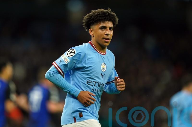 Rico Lewis &lsquo;still just playing&rsquo; with Manchester City first team