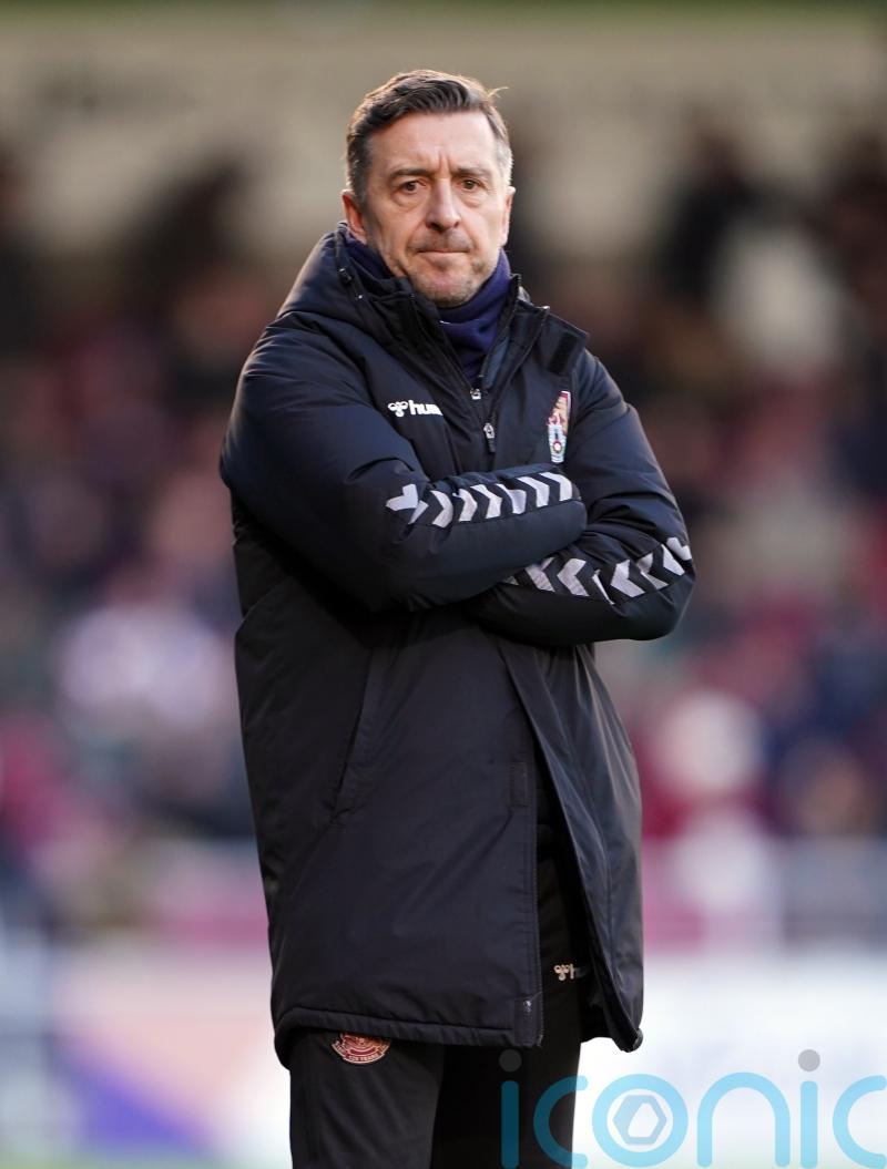 Jon Brady feels Northampton deserved more than defeat against Swindon