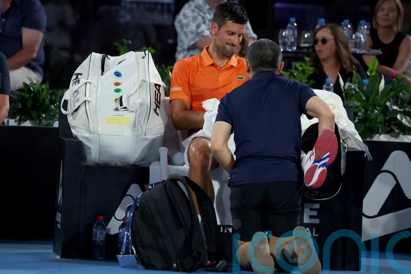 Novak Djokovic survives injury scare to reach Adelaide International final