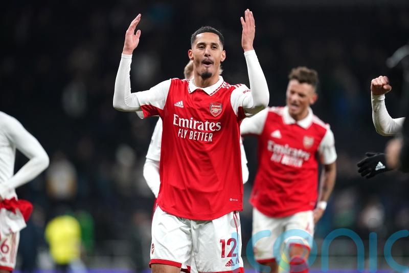 William Saliba happy to focus on Arsenal&rsquo;s title bid as contract talks continue