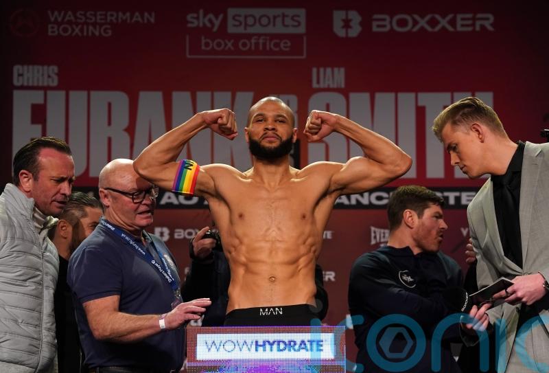&lsquo;We want boxing to be inclusive&rsquo; says Chris Eubank Jr after frosty weigh-in
