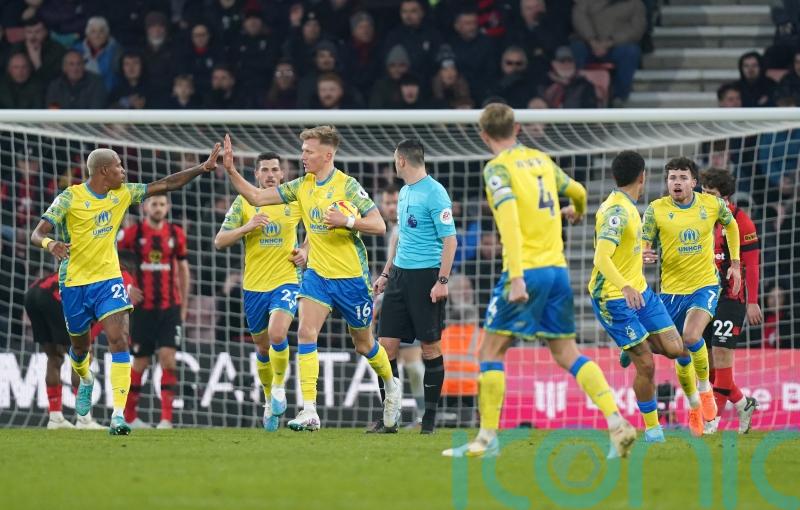 Late Sam Surridge equaliser for Nottingham Forest denies Bournemouth vital win