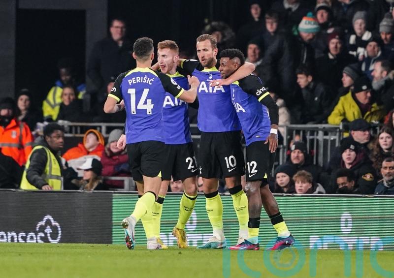 Harry Kane equals Jimmy Greaves&rsquo; Tottenham scoring record in win at Fulham