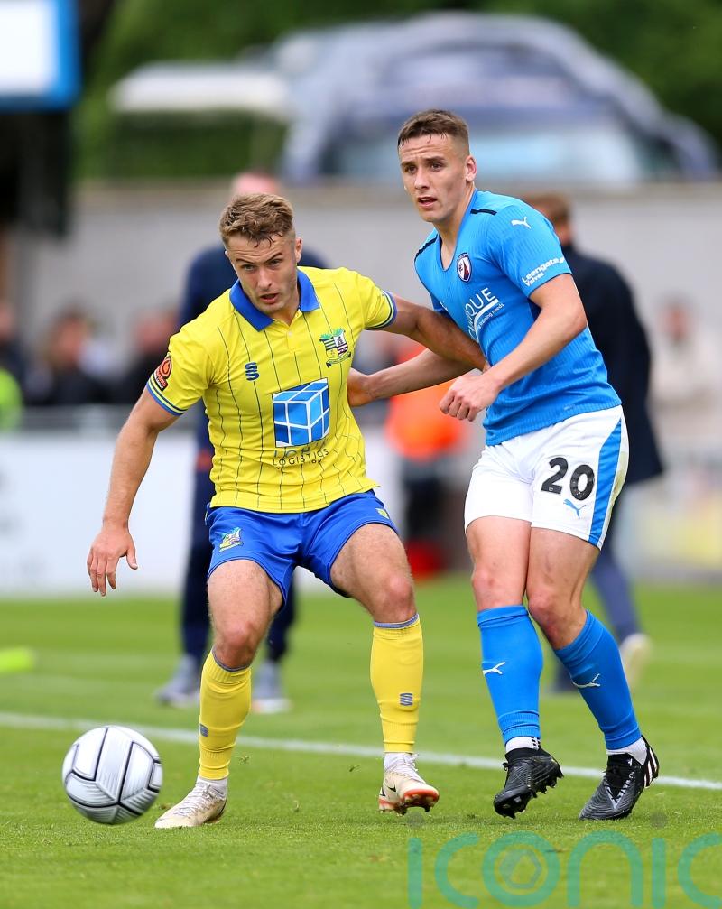 Andrew Dallas stars as Solihull beat 10-man Dorking