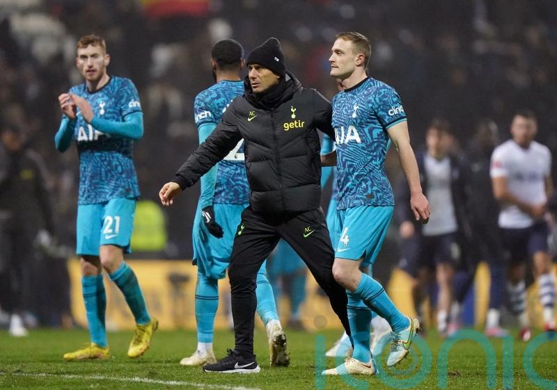 Antonio Conte will be involved in Tottenham team selection against Man City