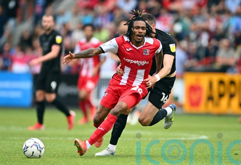 Jevani Brown won&rsquo;t play for Exeter &lsquo;until legal proceedings have been concluded&rsquo;