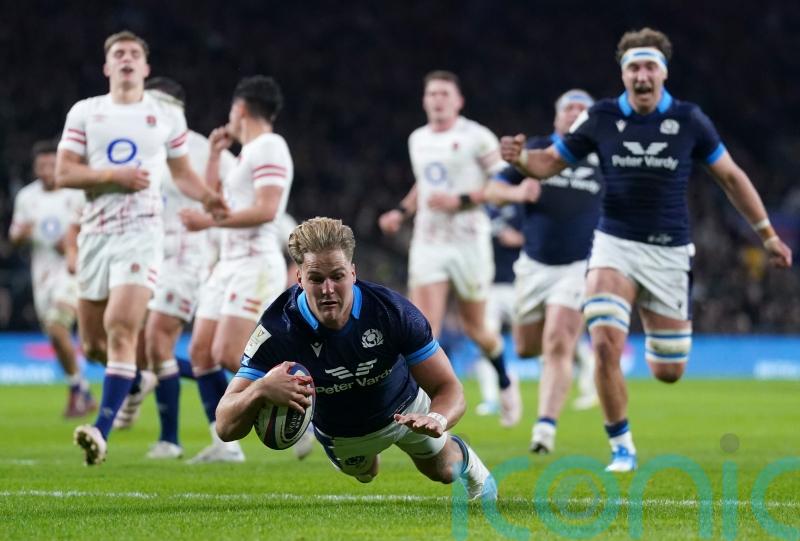 Duhan van der Merwe admits he &lsquo;giggles&rsquo; when watching his Twickenham wonder try