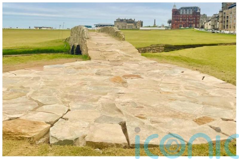 St Andrews Old Course repairs near famous bridge to be removed after backlash