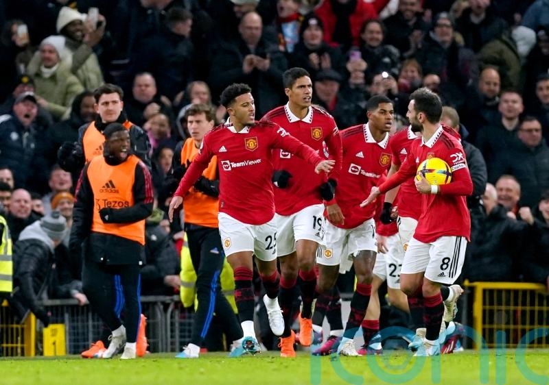 Jadon Sancho earns Man Utd a point as managerless Leeds let two-goal lead slip