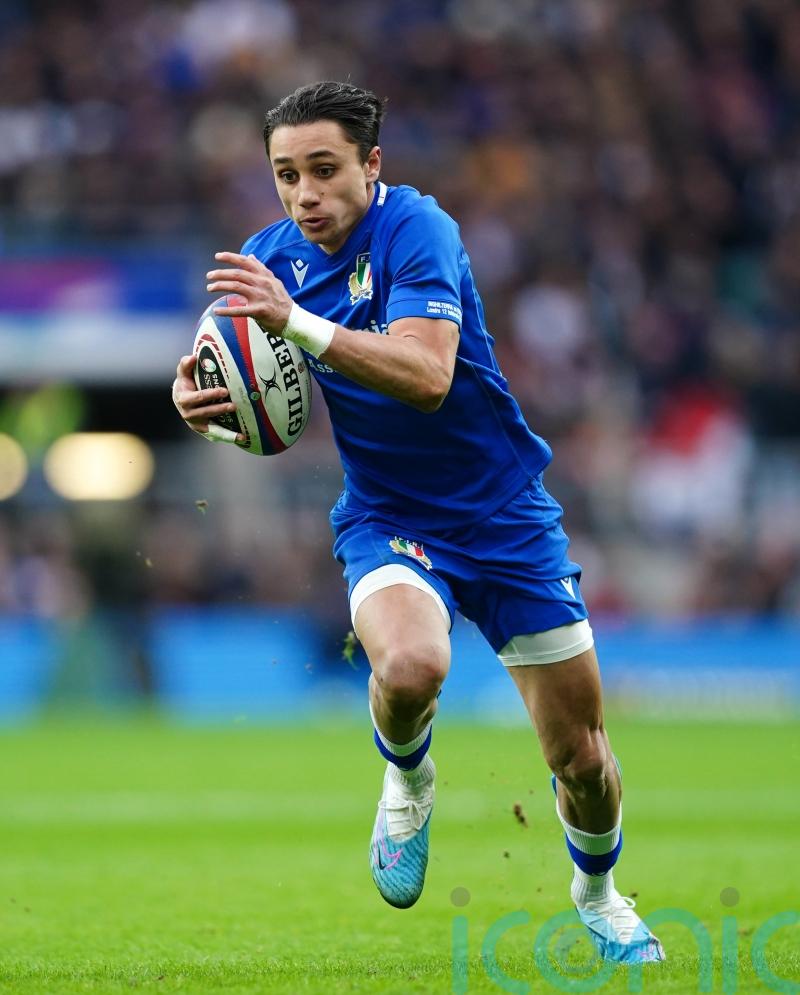 Mack Hansen urges Ireland to &lsquo;rough up&rsquo; Italy&rsquo;s Ange Capuozzo to stop him