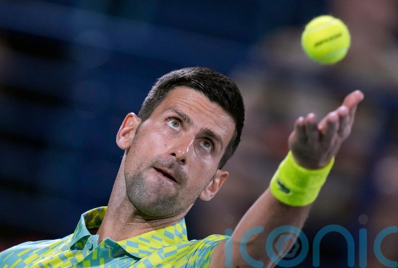 Novak Djokovic edges past Czech youngster Tomas Machac in Dubai