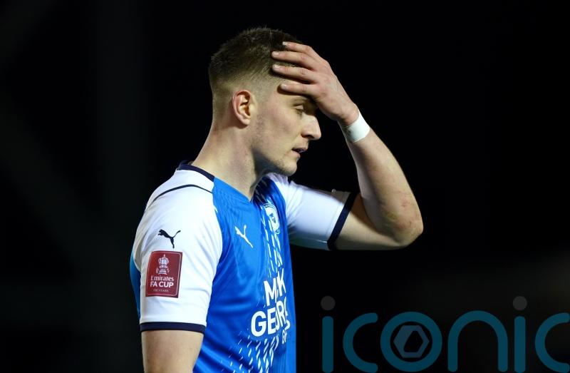 Peterborough defender Josh Knight sees red in goalless stalemate