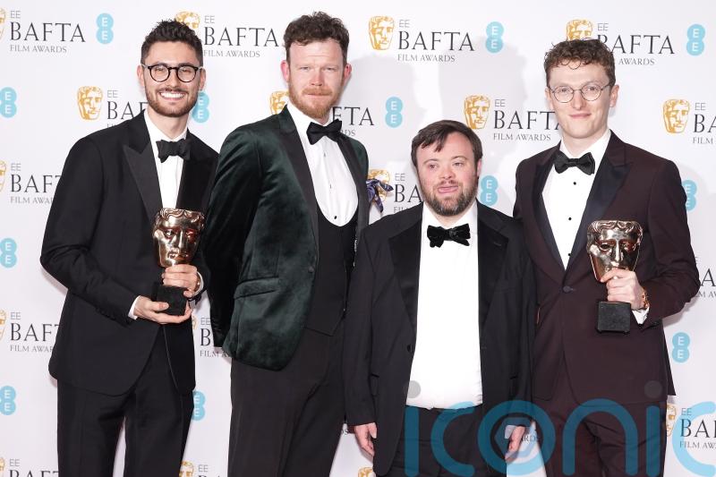'This hand appeared' -&nbsp;Irish actor starstruck on way to Baftas stage after short film win