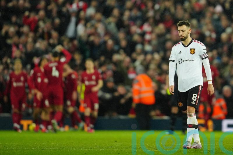 Referees charity wants Bruno Fernandes handed lengthy ban after Anfield display