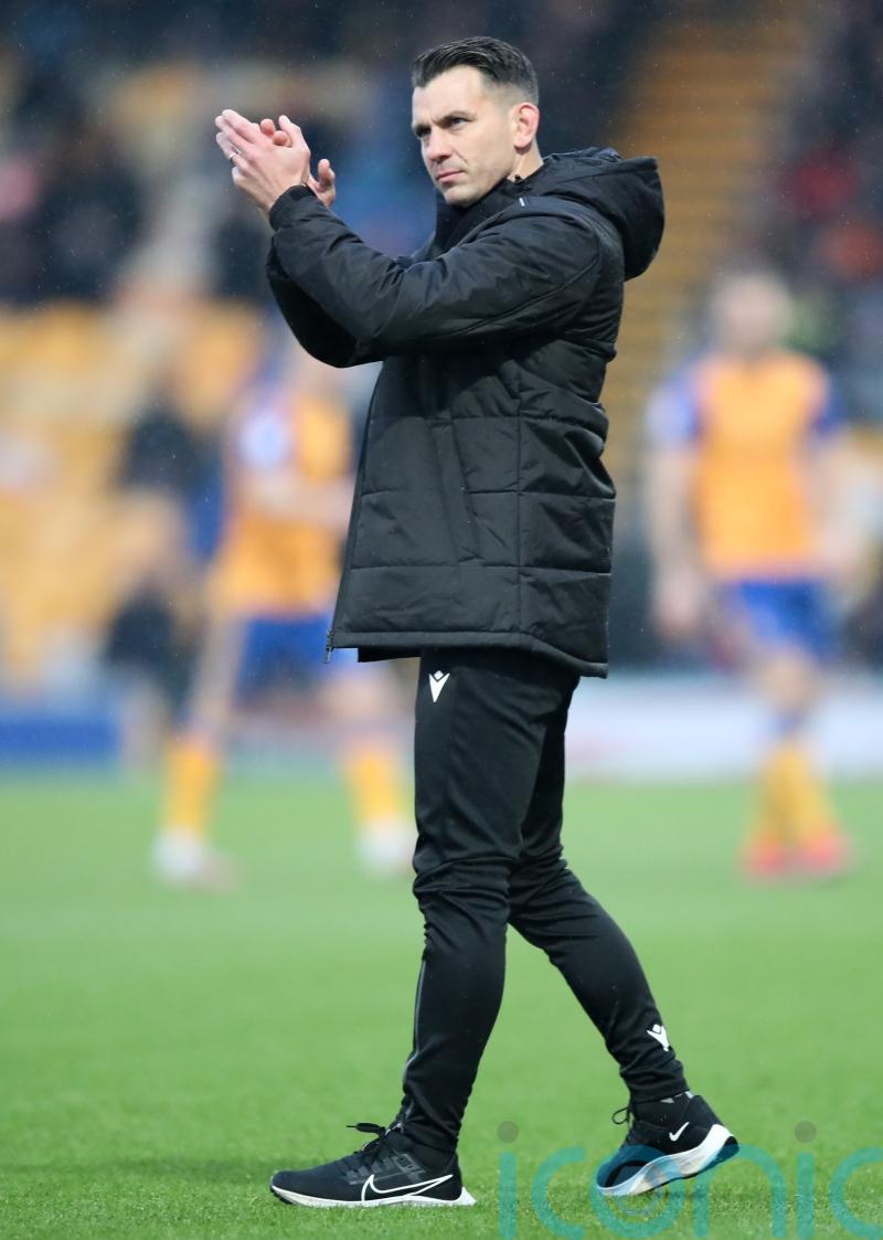 Matt Bloomfield beaming after claiming his first win as Wycombe boss