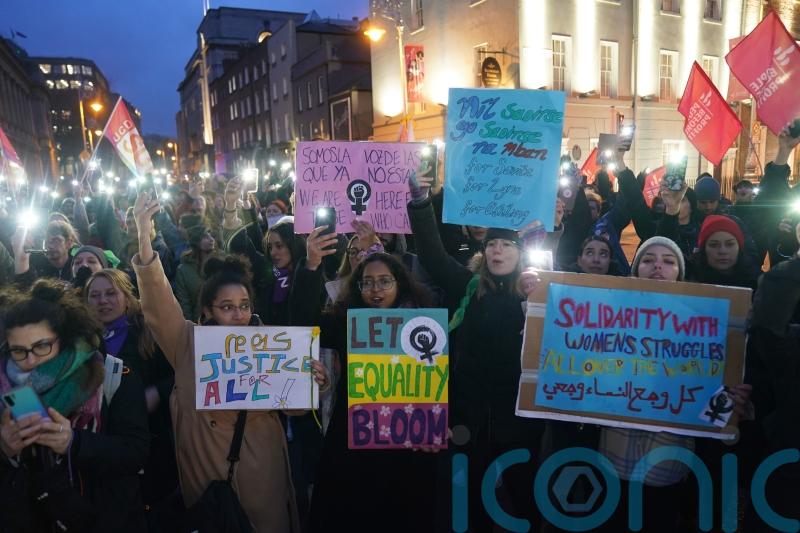 Hundreds march through Dublin to call for gender equality