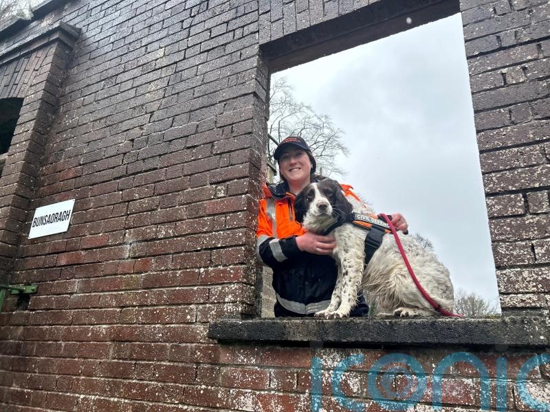 First female Civil Defence dog handler says canine partner &lsquo;works for my love&rsquo;