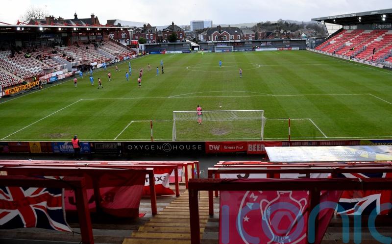 Exeter&rsquo;s Sam Nombe hailed after double sinks Lincoln