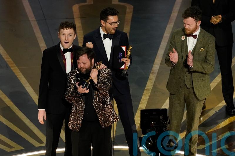 Oscars audience sings Happy Birthday to An Irish Goodbye star James Martin
