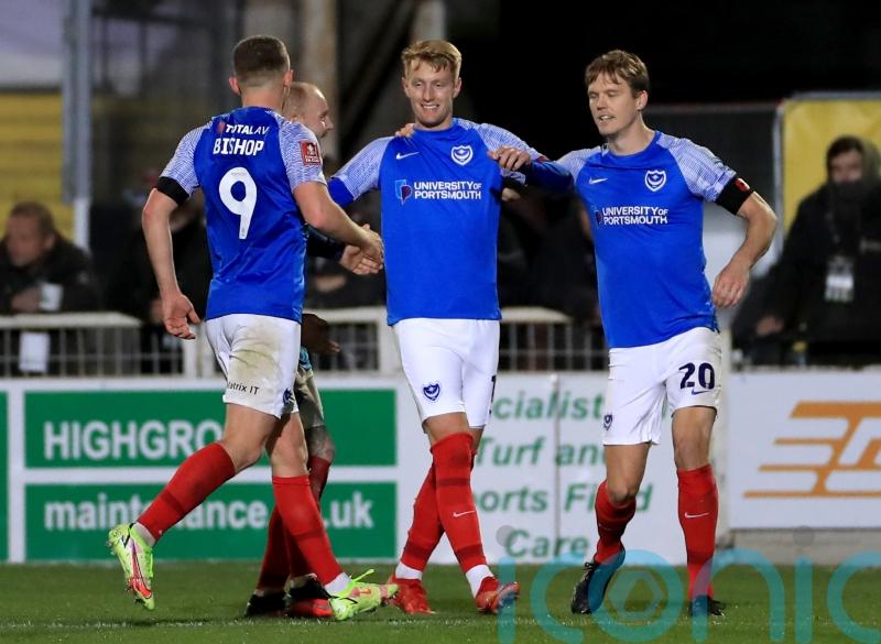 Portsmouth boost top-six hopes with action-packed win at Accrington