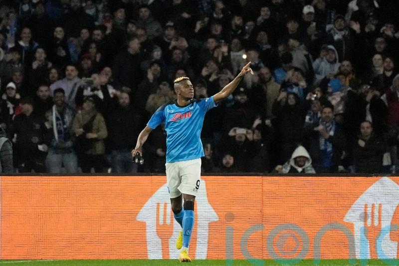 Victor Osimhen brace eases impressive Napoli into Champions League last-eight