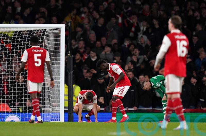 Mikel Arteta urges his team to bounce back from Europa League &lsquo;blow&rsquo;