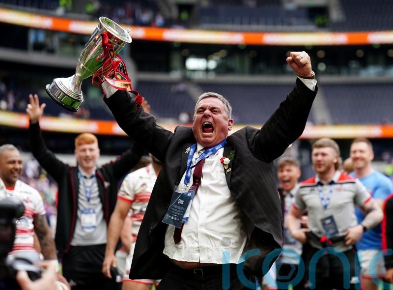 Owner Derek Beaumont dreaming of the day Leigh face rivals Wigan at Wembley