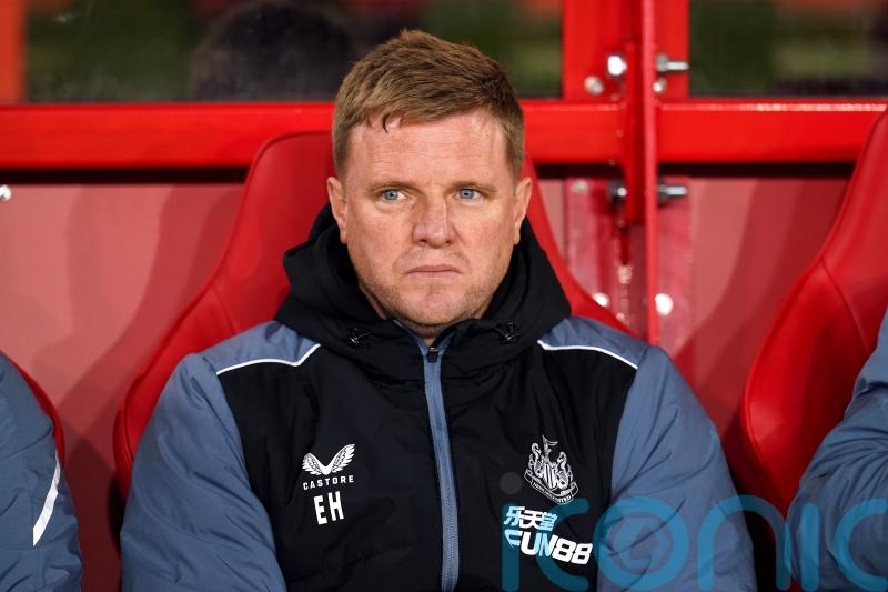 Newcastle boss Eddie Howe determined to close the gap to Manchester United