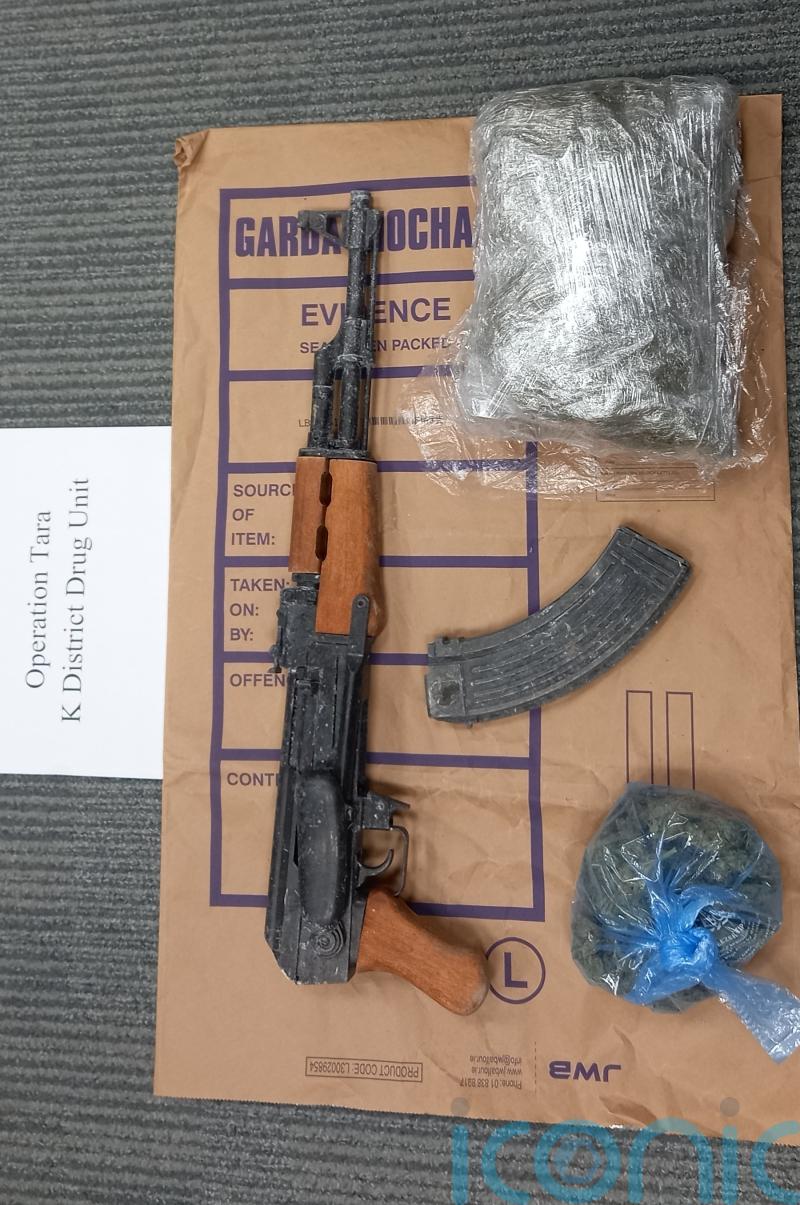 AK-47 seized by gardai during search in Dublin