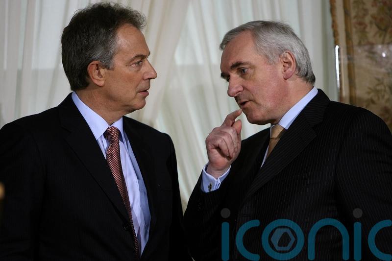 Blair and Ahern hail Anglo-Irish partnership that helped land Good Friday accord