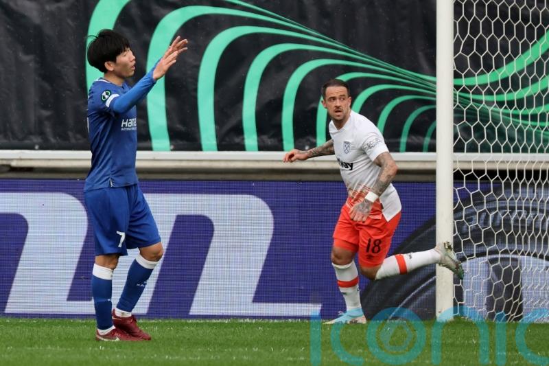 Danny Ings scores first European goal as West Ham&rsquo;s winning run ended by Gent