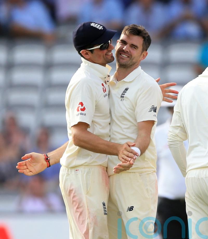 James Anderson dismisses Sir Alastair Cook in County Championship clash