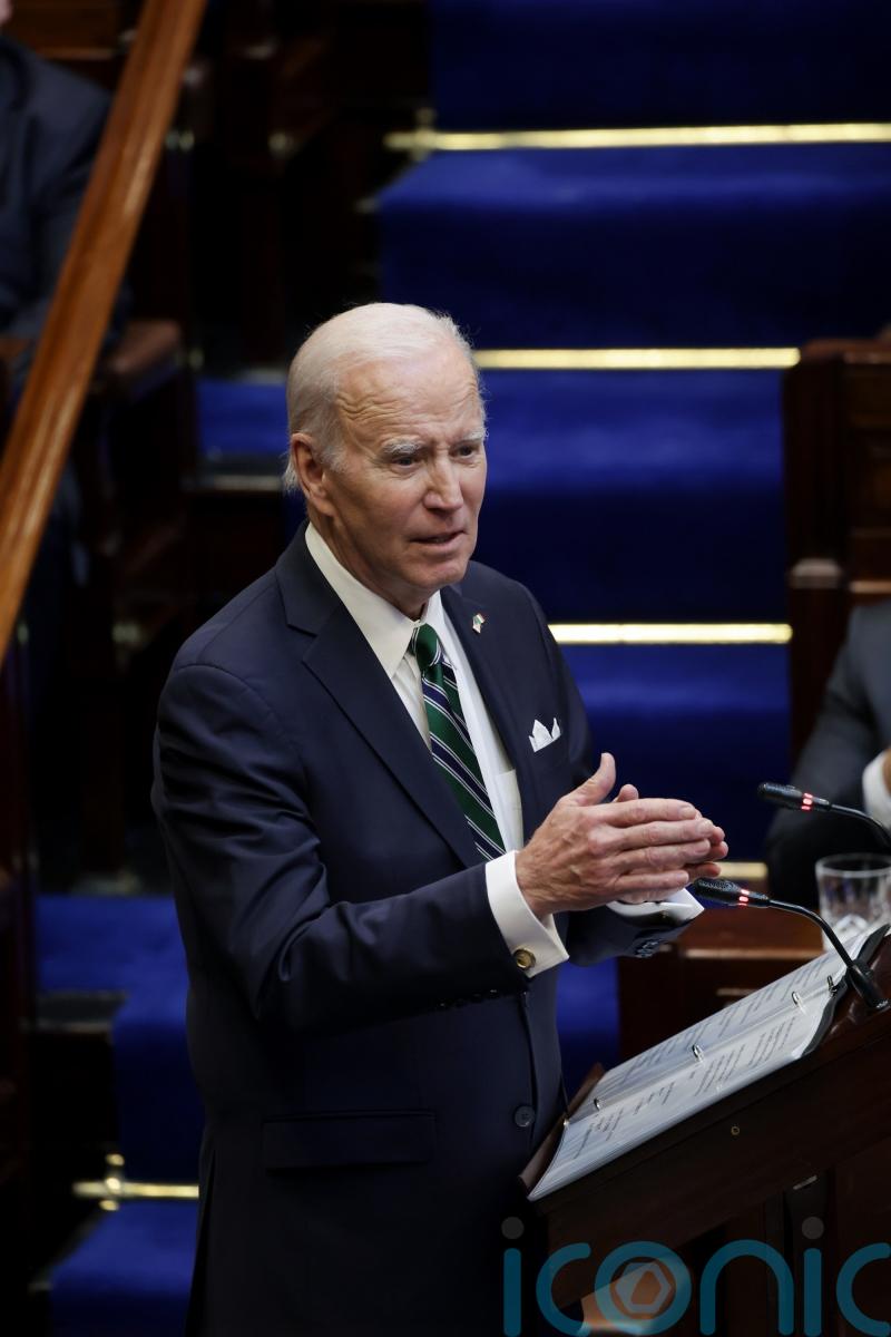 Joe Biden hails US-Irish relationship in historic parliamentary address