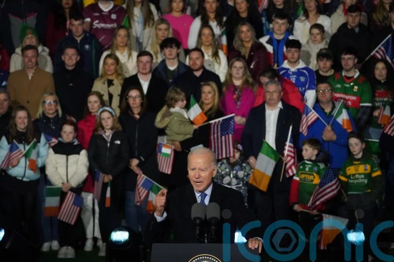 Biden declares US and Ireland &lsquo;united by history&rsquo; as he ends island tour