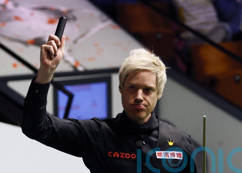 Former champion Neil Robertson reaches round two at Crucible by beating Wu Yize