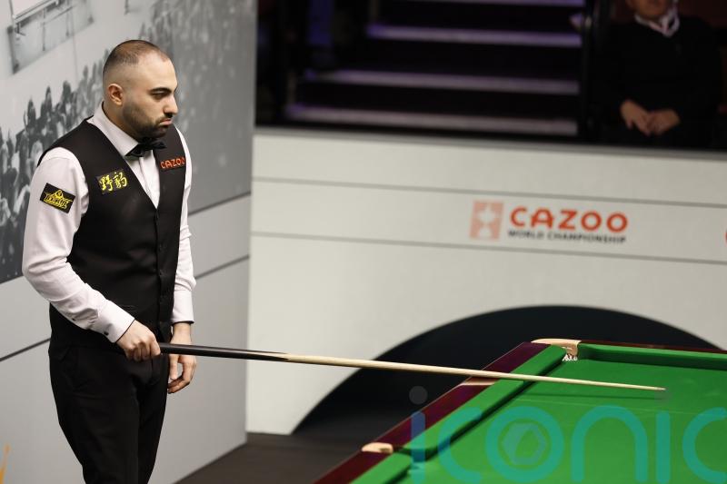 Hossein Vafaei steps up war of words with Ronnie O&rsquo;Sullivan at the Crucible