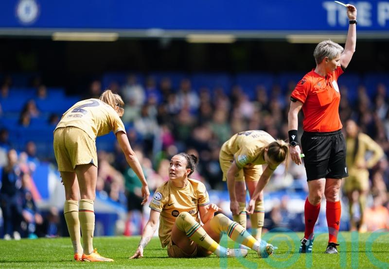 Lucy Bronze fine after limping off during Barcelona&rsquo;s win at Chelsea
