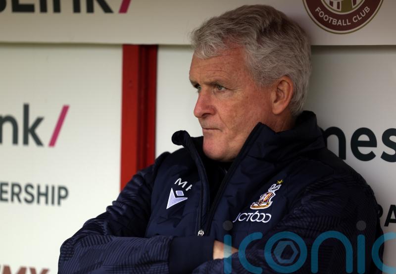 Hateful eight for Mark Hughes as Bradford boss bemoans added time in Gills game