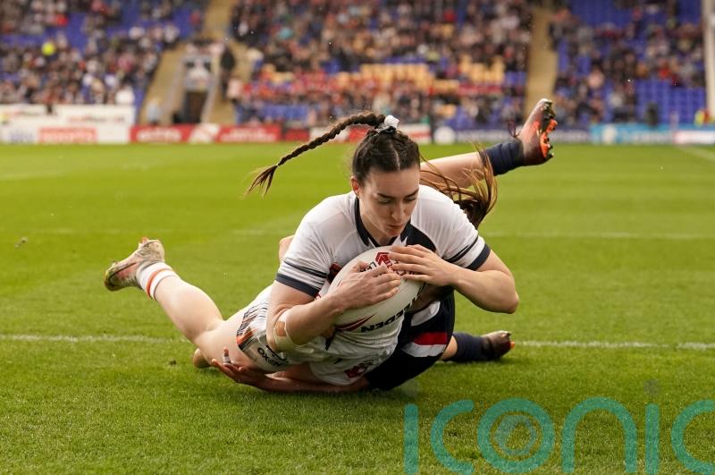 Leah Burke scores four tries as England enjoy emphatic win over France
