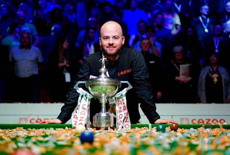 Luca Brecel finds winning formula to become party-loving champion of the world