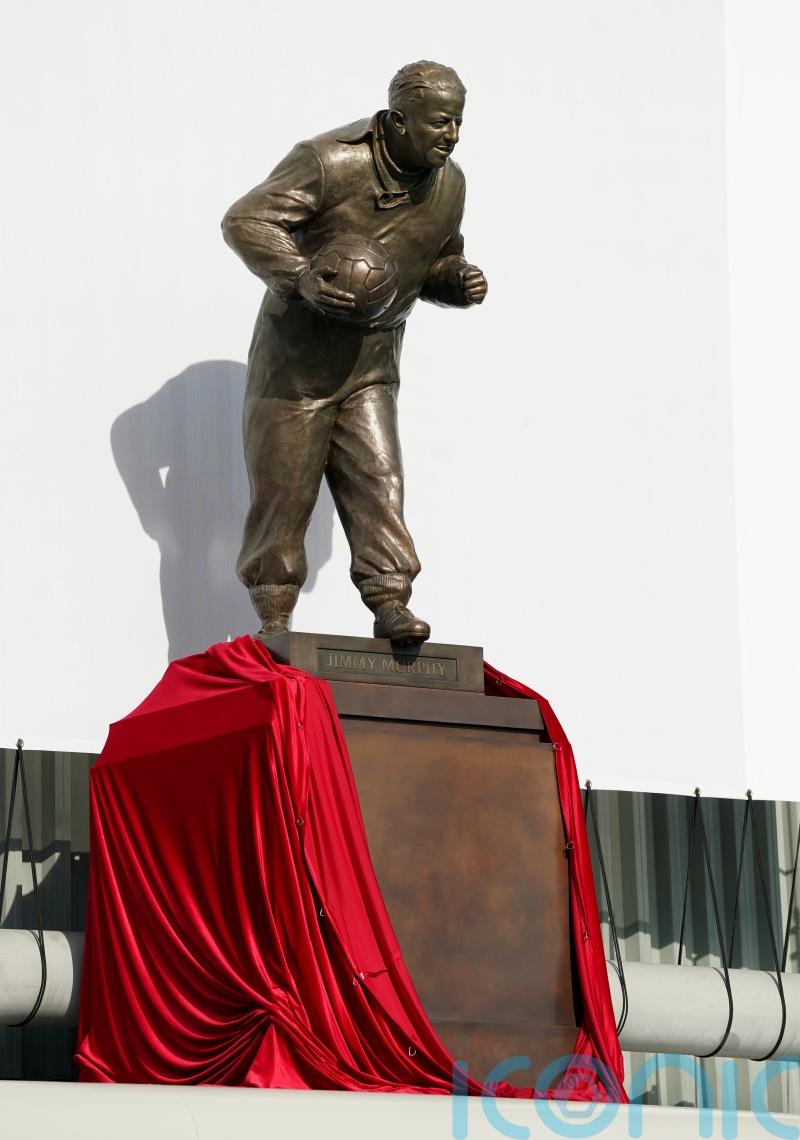 Statue of Manchester United great Jimmy Murphy unveiled at Old Trafford