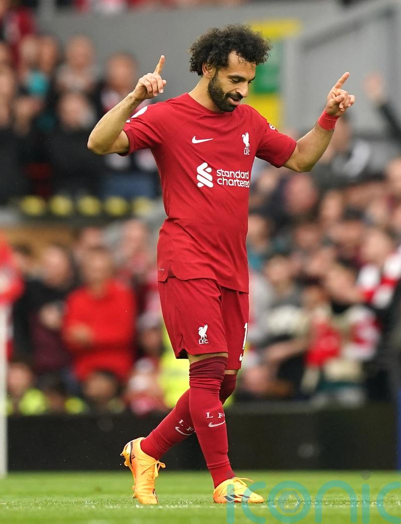 Salah scores landmark goal as Liverpool beat Brentford after boos for anthem