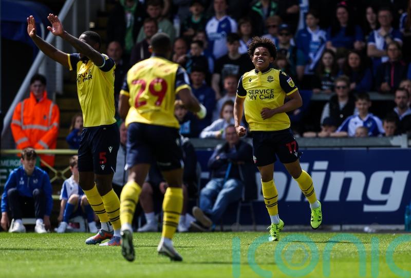 On-loan Manchester United man Shola Shoretire impresses Bolton boss in away win