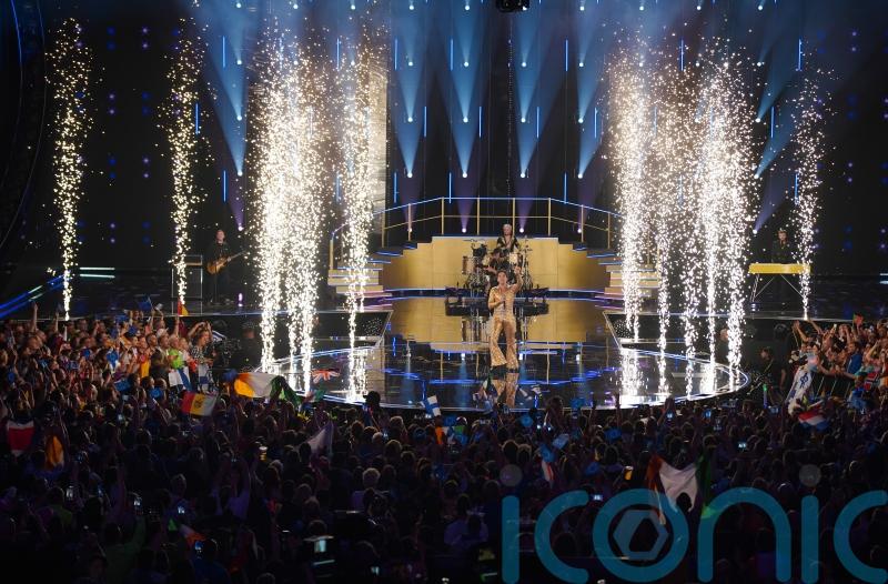 Ireland&rsquo;s Wild Youth light up Eurovision stage in gold as they bid for final